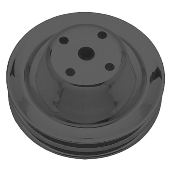 Trans-Dapt 8605 TDP8605 W/P PULLEY DBL SBC LWP BLACK