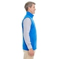 thumbnail image 2 of Devon & Jones DG797 Men's Newbury Melange Fleece Vest, 2 of 3
