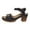 Black, variant on Mostsola Heels for Women Casual Open Toe Slingback Sandals Adjustable Summer Dress Shoes Pumps
