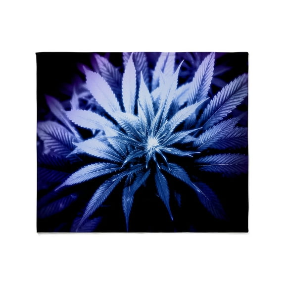 CafePress - Blue Kush Throw Blanket - Soft Fleece Throw Blanket, 50"x60" for All Ages