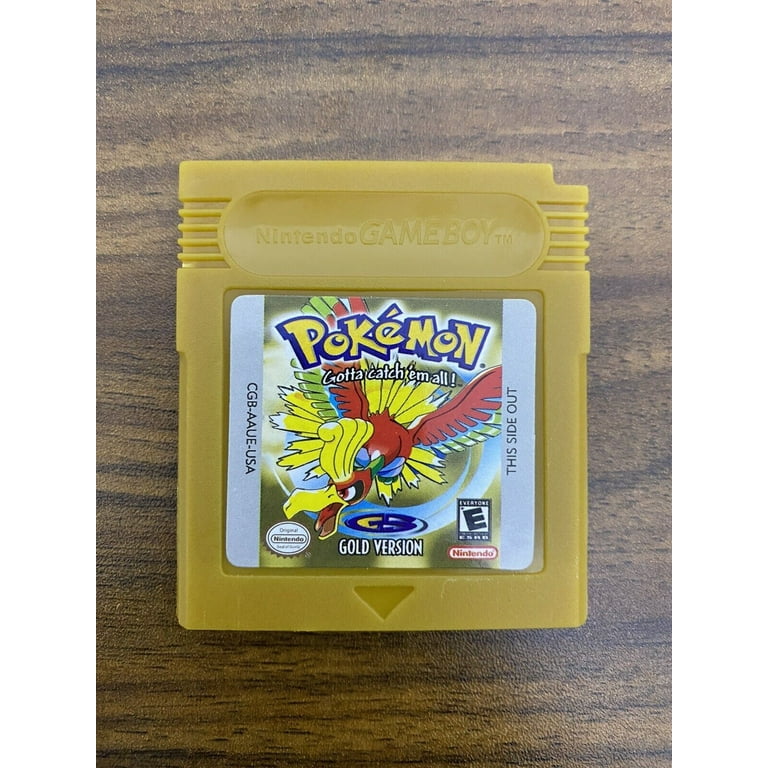 Nintendo Pokemon Gold Silver Crystal Gameboy GBC GBA
