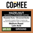 thumbnail image 3 of COpHEE - Low Acid Coffee for Reflux, Heartburn and Indigestion - Hazelnut - 12 oz Ground Medium Roast Arabica, 3 of 6