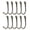 bronze, variant on 10PCS Single Prong Wrought Hooks Vintage Brass Wall Hooks Coat Hooks Hanging Coat Hat Key Towel Hanger Home Decor