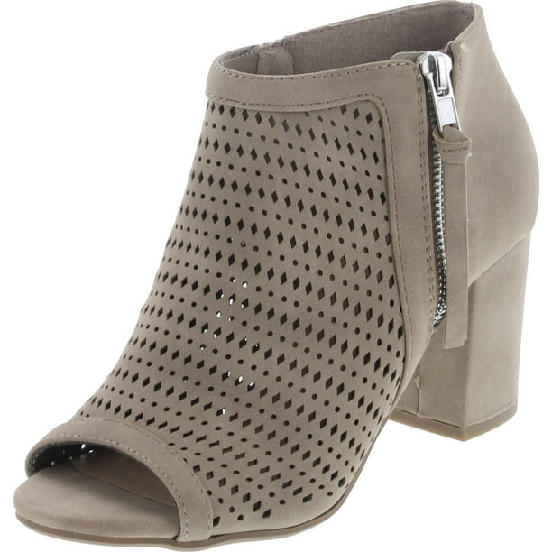open booties sandals