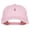 Pink, variant on Mini Ice Cream Embroidered Washed Cap - Black OSFM