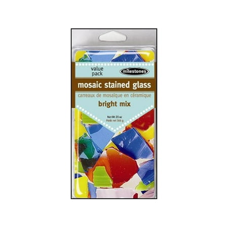 Milestones Deco VP Mosaic Stained Glass Bright