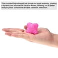 thumbnail image 4 of Uxcell Bounce Reaction Balls Coordination Training Ball Agility Trainer TPR Low Difficulty, Pink 4 Pack, 4 of 5