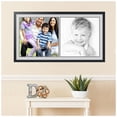 thumbnail image 2 of ArtToFrames Collage Photo Picture Frame with 2 - 20x20 Openings, Framed in Black with Candlewick and Black Mats (CDM-3926-40), 2 of 8