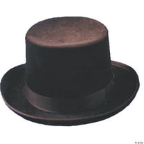 Costumes For All Occasions GA04BNLG Top Hat Felt Qual Brown Lrg