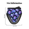 thumbnail image 3 of Pofeuu flower starry sky Skull Print Thickened Mini Silicone Oven Mitts Heat Resistant, Rubber Oven Mitt Gloves, Finger Pinch Grips, Pot Holder, Silicone Potholder, 3 of 7