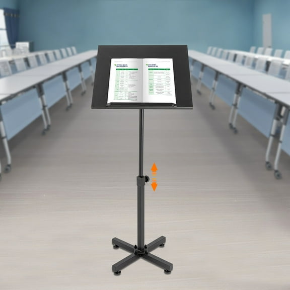Adjustable Lectern Podium Stand for Books, Tablets, and Presentations