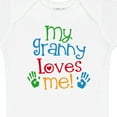 thumbnail image 4 of Inktastic My Granny Love Me Boys or Girls Baby Bodysuit, 4 of 5