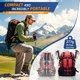 thumbnail image 4 of Bastones de trekking Croosseoutdoors ajustables de aluminio 58-135 cm, 4 of 9