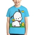 thumbnail image 6 of Sanrio Pochacco Kids T-Shirt 3d Printed Graphic T-Shirts Boys And Girls Short Sleeve Shirts For Youth Kids X-Small, 6 of 6
