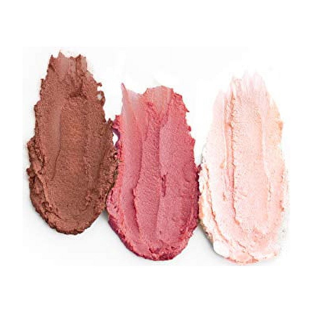 Dermaflage Highlighter Palette - Bronzer, Highlighter, Blush Trio for Dewy Skin – Blush Highlighter Palette, Bronzer and Highlighter Palette, Makeup Highlighter Palette
