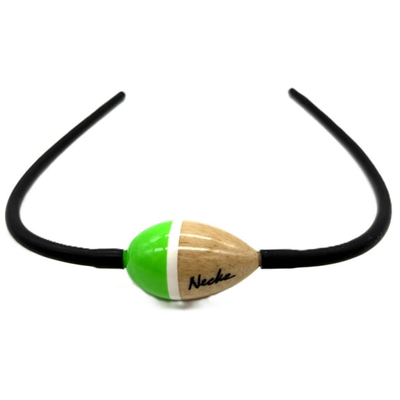 Neckz Floating Sunglass Strap For Men and Women, Ideal for Fishing, Boating, or Swimming, Balsa Wood Float Sunglass Retainer (Green/Red)