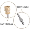 thumbnail image 3 of Shisuyan High Pressure Cleaning Tool Stainless Steel 1Set 5.9x3.1x0.5In, 3 of 8