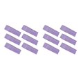 thumbnail image 2 of relayinert 6piece Solid Color Cotton Sports Hairband - Non-slide And Sweat Absorbing Stretchy Elastic Headband Non-slide Sweatband Purple 2Set, 2 of 6