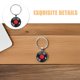thumbnail image 3 of unbranded 10Ud Llavero Retro Con Charms Disco Para Decorar, 3 of 8
