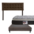thumbnail image 1 of Colchón Matrimonial + Cabecera Catania + Box Spring Air DICASA Omega, 1 of 8