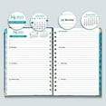 thumbnail image 3 of VBVC A5 Coil Notebook 2023 Weekly Schedule Notebook Daily Schedule Notebook Portable Notebook, 2023-2024 Planner Weekly & Monthly, Thick Stock + Double Wire Bin, 3 of 4