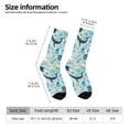 thumbnail image 2 of Balery Sea Animal Calcetas Largas con Estampado para Hombre y Mujer – Suaves y Transpirables, Talla Única (US 5-11), 2 of 6