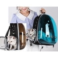thumbnail image 4 of Transparent Bubble Pet Carrier Backpack, Airline-Approved for Cats and Puppies, Designed for Travel, Hiking, and Outdoor Adventures Black, 4 of 8