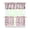 Gothic Halloween-108, variant on Spooky Cute Tier Curtains 3PC Set - Halloween Ghost Pumpkin Bat Design Kitchen Rod Pocket Window Panels