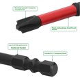 thumbnail image 3 of relayinert Aluminum Alloy Cross Slot Screwdriver Drill Bit Set Impact Bits For Electricians 65mm And 110mm 20 in total, 3 of 6
