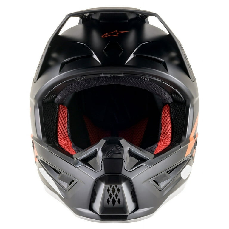 Alpinestars SM5 Compass MX Offroad Helmet Black/Orange/Fluo XL