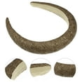 thumbnail image 3 of Unique Bargains 1 Pc Fashion Foam Straw Headband for Women for Girls 5.91"x1.18" Deep Brown, 3 of 6