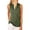 Army green, variant on Women's Cami Tank Top Summer Sleeveless Plain Pocket T Shirts