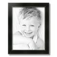 thumbnail image 2 of ArtToFrames 13" x 17" Honors Black with Silver Picture Frame, 13x17 inch Black Wood Poster Frame (WOM-5157),  Pack, 2 of 7