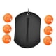 thumbnail image 5 of 1 Juego de almohadils antideslizantes para auricures compatibles con 3 naranja, 5 of 8
