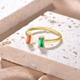 thumbnail image 4 of shiyou-925 Sterling Silver Birthstone Rings, 4 of 4