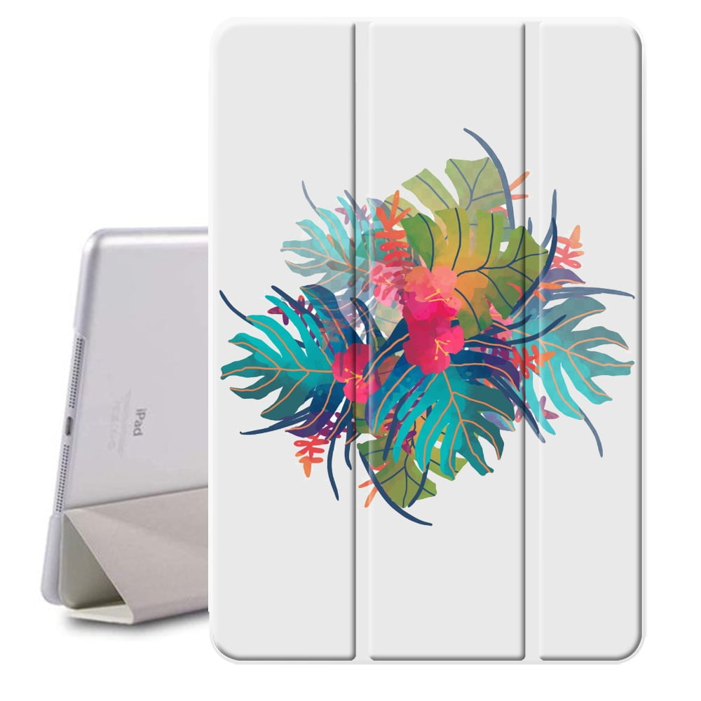 Oil Painting Tree Case For Ipad 8th 9th Generation 10 2 Inch Aesthetic Ultra Slim Ipad Pro Case Fashion Vintage Style Perfect Fit Pu Leather Flip Fold Stand Tablet Case Cover Walmart Com