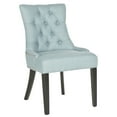 thumbnail image 3 of SAFAVIEH Harlow Glam Tufted Ring Chair with Silver Nailheads, Set of 2, Light Blue, 3 of 7
