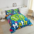 thumbnail image 4 of YST Math Equation Comforter Set For Kids Toddler Size Mathematics Formula Biology Bedding Set For Boys Girls Math Geometry Science Down Comforter Educational Theme Bed Set, 4 of 6
