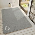thumbnail image 5 of PONPRNGY Plastic Bathroom Rugs Mat 31x15, Ultra Thin Non Slip Bath Mat Small Quick Dry Absorbent Bath Mat for Bathroom Floor, 5 of 8