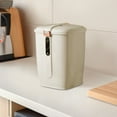 thumbnail image 4 of Komiseup Airtight Rice Dispenser Cover Rice Bucket For Cereal Grain Flour Rice Beans Pet Food CountertopLarge Rice Storage Container With Lid Proof Household Cereal, 4 of 7