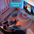 thumbnail image 3 of 50W TV Sound Bar, Sound Bars For Smart TV Soundbar Small Soundbars With HD-ARC/Optical/AUX Connection, TV Soundbar Surround Sound Bars For Home Theater Audio, 3 of 10