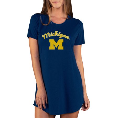 Michigan Wolverines Concepts Sport Women's Marathon Nightshirt -