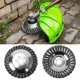 thumbnail image 3 of Cabezal de corte de césped con alambre de acero, cuchilla de corte con cable irrompible para mantenimiento de jardines, kits adaptadores universales incluidos, cepillo para malezas seguro y fácil de, 3 of 5