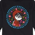 thumbnail image 3 of Coco - Floral Circle Miguel - Toddler And Youth Long Sleeve Graphic T-Shirt, 3 of 5