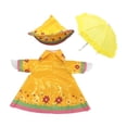 thumbnail image 2 of Nkmbld Porch Goose Clothes, Cute Goose Decor for 23" Lawn Statue, Big White Gooses Raincoat Sculpture Decoration for Lawn Yard and Patio, 2 of 8