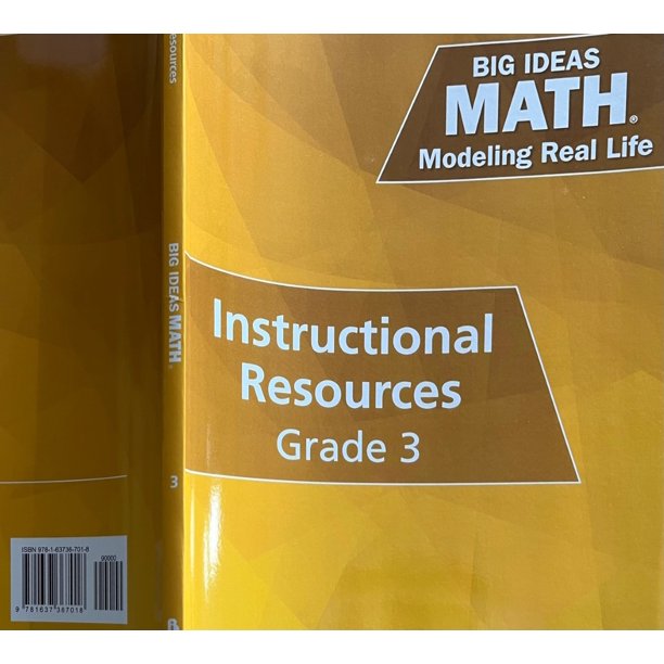 Big Ideas Math, Modeling Real Life, Grade 3, Instructional Resources, c