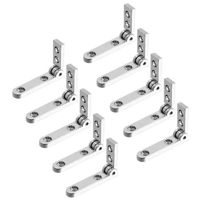 TABLZONE 10Ud Bisagra Para Caja Joyería Con Acabado Y Durable Plata