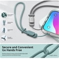 thumbnail image 4 of Designed for iPhone 15 Plus Case with Screen Protector and Lanyard, Phone Strap and Liquid Silicone Phone Case (Camera Protective + Soft Microfiber Lining) 6.7 inch 2023 (Soft Mint), 4 of 16