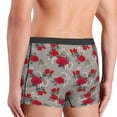 thumbnail image 3 of KLL Rose Flowers Men's Cotton Boxer Briefs Underwear-Large, 3 of 8