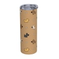 thumbnail image 2 of PAYOHTO Funny Dogs Brown 20 Oz Stainless Steel Mug Tumblers Cup for Men Women Insulated Slim Thin Travel Tumbler, 2 of 7